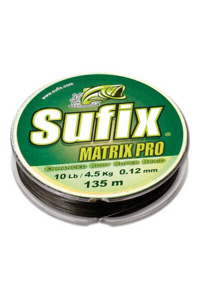 SUFIX Matrix Pro Fishing Line Green 0.38mm - 100Mt - 37kg