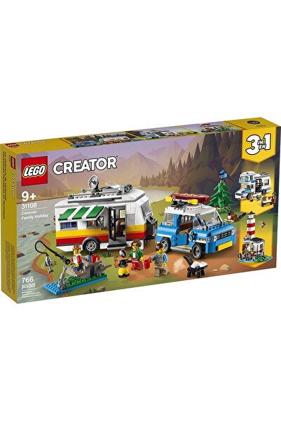 LEGO مجموعة بناء كرياتور 3 في 1 للعطلات العائلية 31108 للأطفال الذين يحبون ال...