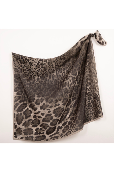 PİRAMİT Spring Viscon Eşarp | Leopar