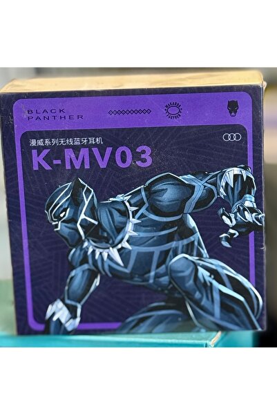 AVENGERS Black Panther-K-MMV03 Wireless Earbuds-High Quality