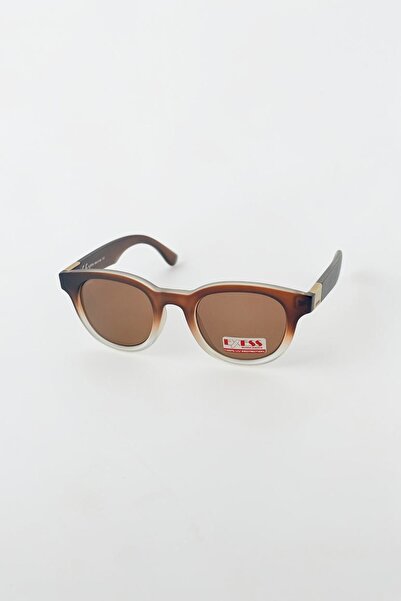 Exess Elif Optik 3-1832 9074 KK 48 Ekartman Kadın Güneş Gözlüğü Kemik Çerçeve...