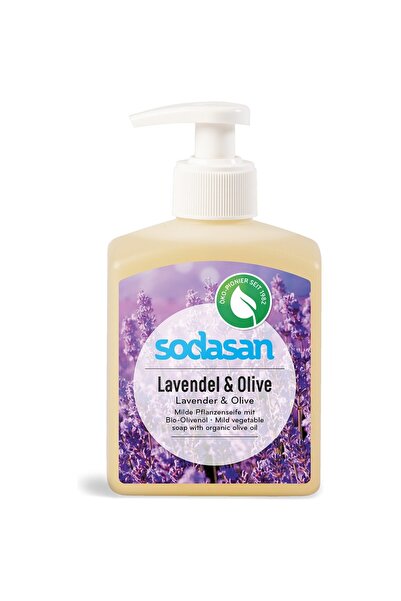 Sodasan Sapun lichid cu lavanda si masline bio