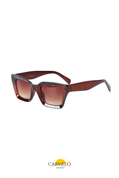 Carmelo Eyewear C02GK037 نظارة شمسية نسائية باللون البني