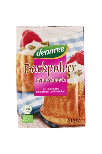Dennree Praf de copt fara gluten 4x20g,
