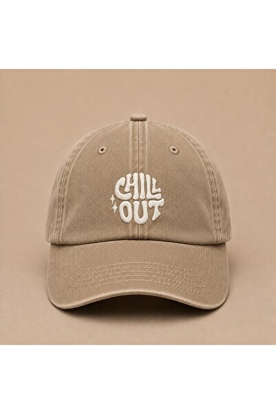 WeavedCo Chillout (Relax) Embroidered Vintage Washed Cap Hat
