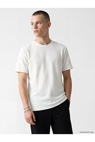 LC Waikiki I Zero Roba Collar 100% Cotton Men's T-Shirt from Freezen Store