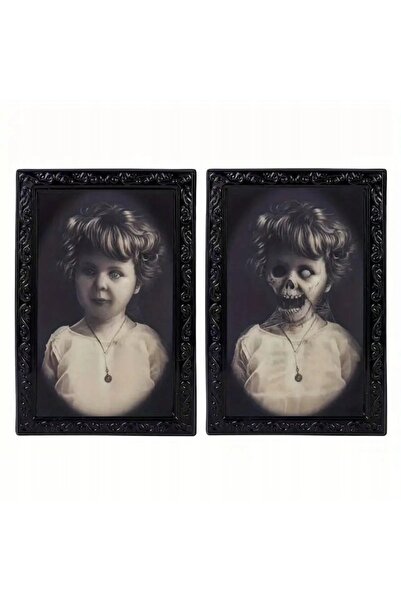 Korbi Tablou decorativ 3D, Korbi, Halloween, Groaza, 38x25, 5 cm