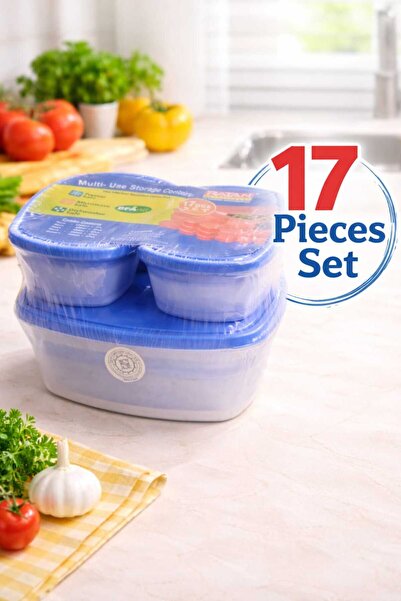 Genaric Ratan Multi-Use Storage Containers – 17 Pieces Set