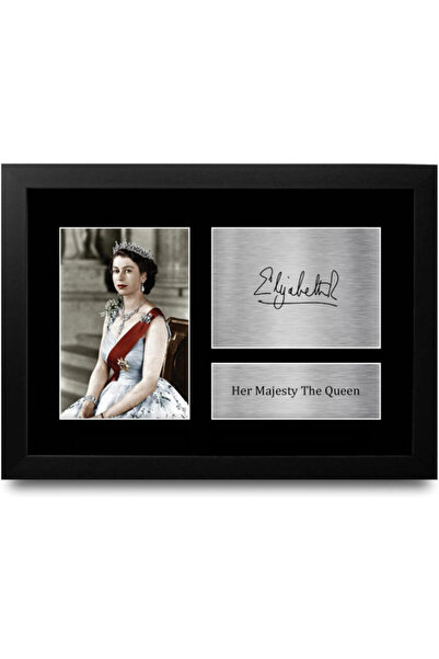 HWC Trading FR A4 The Queen Gifts Printed Signed Autograph Picture for Royalt...