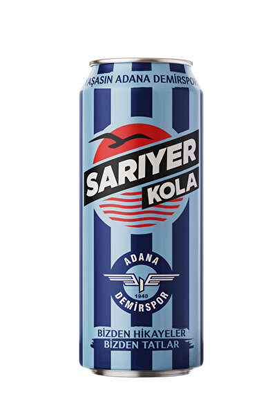 Sarıyer Gazoz Sarıyer Kola ADANA DEMİRSPOR ÖZEL TASARIM 24'LÜ 330 ML