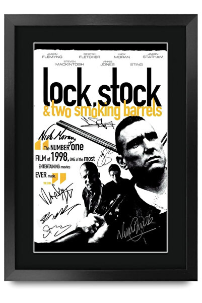 HWC Trading FR A3 Lock Stock Jason Statham, Vinnie Jones Gifts Printed Poster...