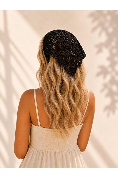 Actiwear Women's Trendy Knitted Bandana and Waist Accessory