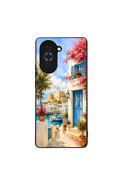 Sonique Θήκη Greek Island Muse Series για Huawei Nova 10 Ροδίτικο Λιμάνι