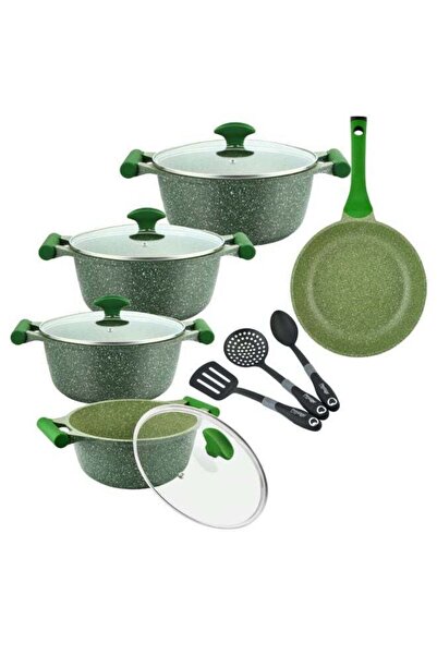 Prestige 12-Piece Granite Non-Stick Aluminium Essentials Cookware Set