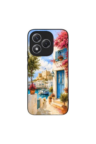 Sonique Θήκη Greek Island Muse Series για Honor 400 Lite 5G Ροδίτικο Λιμάνι