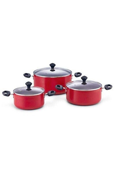 Prestige Non-Stick Cookware Set 6-Piece | Pots and Pans Sets | Kitchen Cookin...