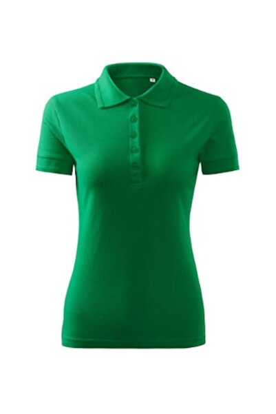 geravian Tricou de damă, Geravian, Polo, L, verde, cambrat, bumbac, calitate