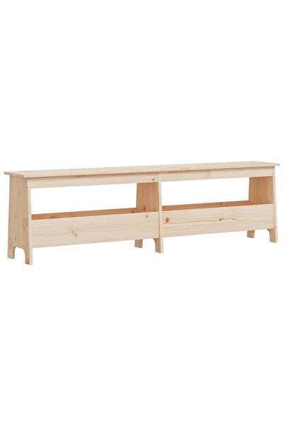 vidaxl Bancă de hol 160x28x45 cm, lemn masiv de pin