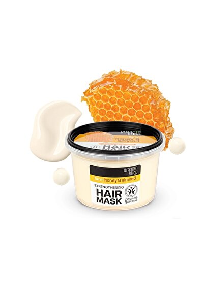 organic shop Bal & Badem Güçlendirici Saç Maskesi 250 ml