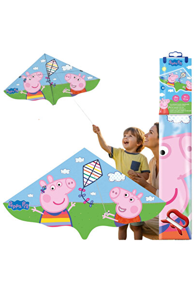 Mardil Zmeu pentru copii Peppa Pig, colorat, cu o singură sfoară, 115x63 cm, ...