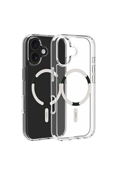 Dviced MagSafe iPhone 17 clear Case - White