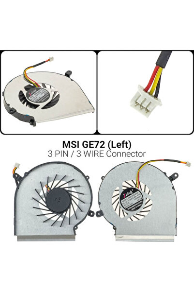 MSI Ανταλλακτικός ανεμιστήρας φορητού υπολογιστή για GE72