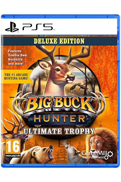 Gamemill Buck Hunter Arcade: Απόλυτη Έκδοση Τρόπαιο Deluxe Παιχνίδι PS5