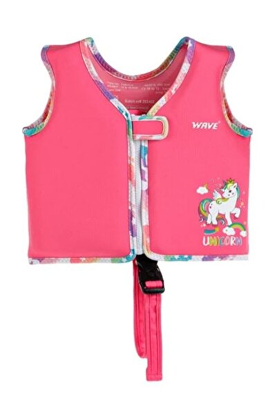 Jumbo Vestă de înot din spumă Unicorn Fuchsia pentru copii (2-3 ani/15-18 kg)