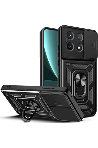OEM Bodycell Armor Συρόμενη Θήκη Προστασίας Xiaomi Poco X6 Pro 5G Μαύρο Κωδικ...