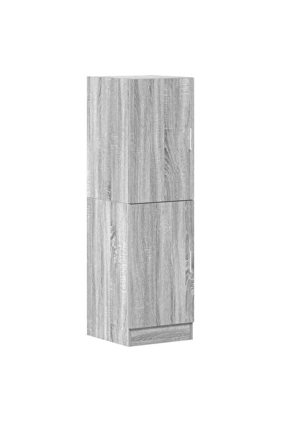 vidaxl Dulap de bucătărie, gri sonoma, 38x41,5x131,5 cm lemn prelucrat