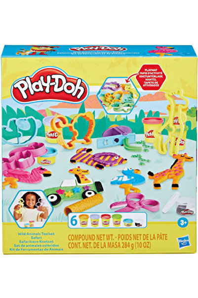 Hasbro Games Hasbro Play-Doh Πλαστοζυμαράκια Άγρια Ζώα Παιχνίδι Για Ηλικίες 3...