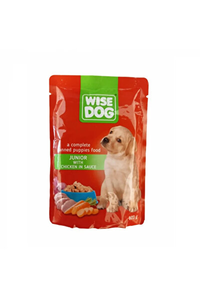 Wise Hrană umedă pentru căței Dog Junior Pui în sos 100 g