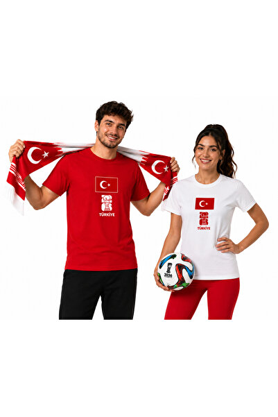 Efendioğlu Design Pamučna majica nacionalnog tima sa kvadratnom zastavom otis...