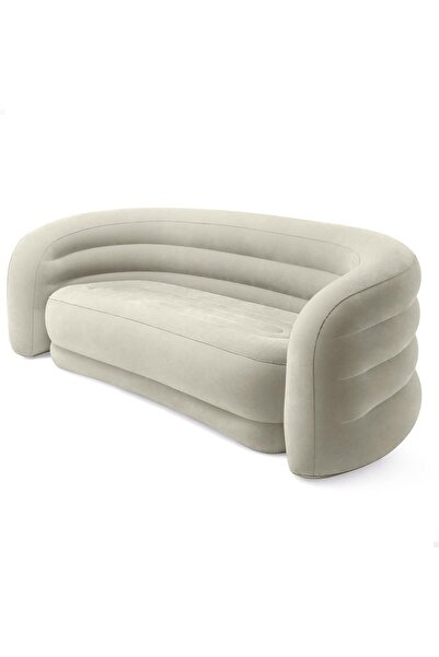 Intex Curved Inflatable Sofa - Versatile Relaxation Sofa for Home and Camping