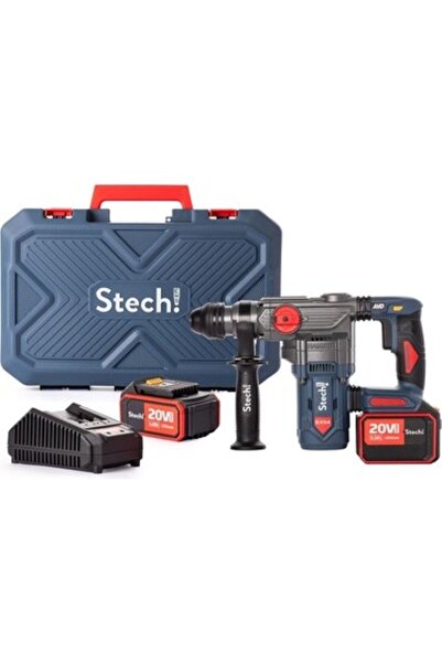 StechEnd SX54 Akülü Kırıcı - Delici 6-30 MM 6 AMPER - Çift Batarya