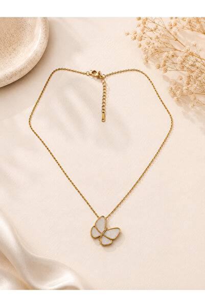 Archhazel Jewelery Butterfly Model Steel Necklace