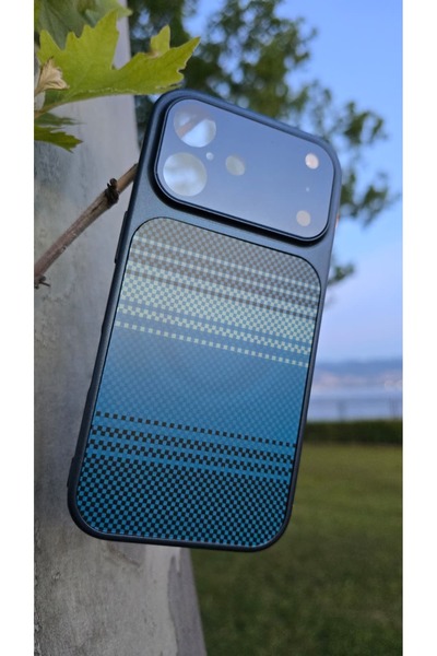 F CASE iPhone 17 Uyumlu Magsafe Kamera Korumalı Hafif Karbon Kaplama Kılıf