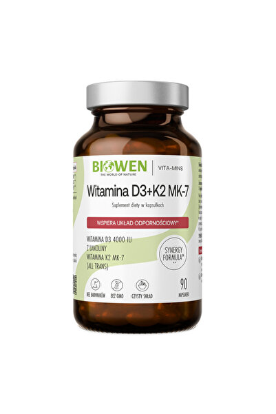 Biowen Vitamina D3 + K2Mk7 90 Capsule