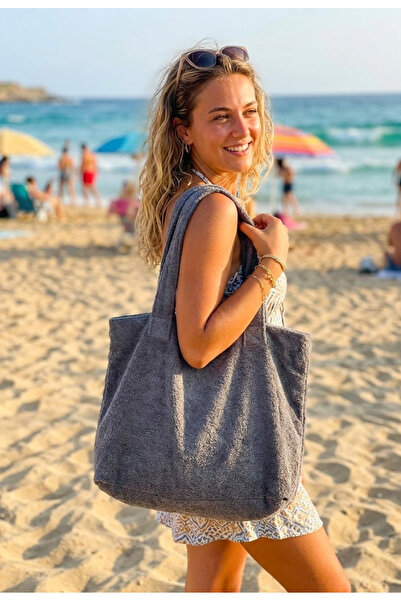 Chordi Towel Beach Bag, Cotton Beach Bag, Multipurpose Towel Shoulder Bag