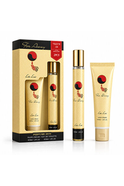Lea Luis Set cadou FOR AWAY, Apă de toaletă 35 ml + Cremă de mâini 35 ml, Lea...