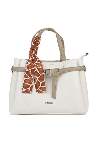 Ziya , Women's Shoulder and Hand Bag 161979Z3135 White-Sand
