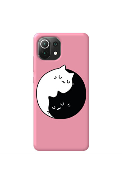 Other Xiaomi Mi 11 Lite Bundle of love Pink Colored Silicone TPU Θήκη