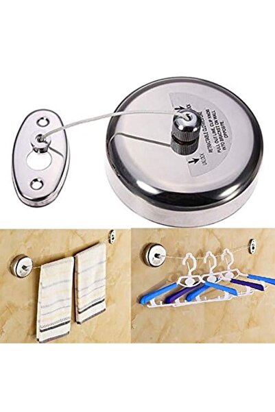 Generica Retractable Clothesline (Model: KW-52904) - Space-Saving Stainless S...