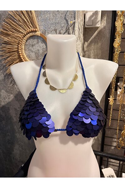 AROHA butik örgü pullu bikini