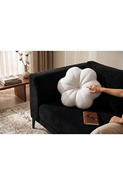 Home MAVİMAKRO Çiçek Görünümlü Dolgulu Kırlent