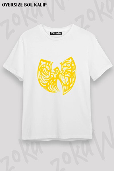 ZOKAWEAR تي شيرت مطبوع للجنسين من Wu Tang Clan v12
