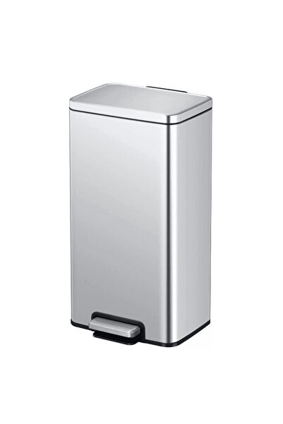 EKO Coș de gunoi cu pedală, EKO, Madison, 30 litri, 1 compartiment, inox