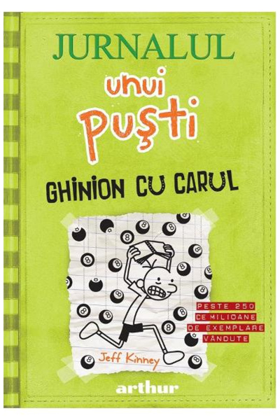 Editura Art Diary of a Wimpy Kid 8. Hard Luck, Jeff Kinney - Art Publishing H...