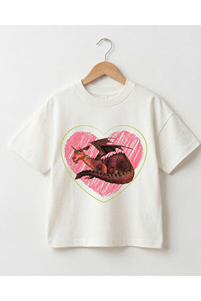babytex Children's Oversized Printed T-Shirt – Unisex Cotton Kids' T-Shirt wi...