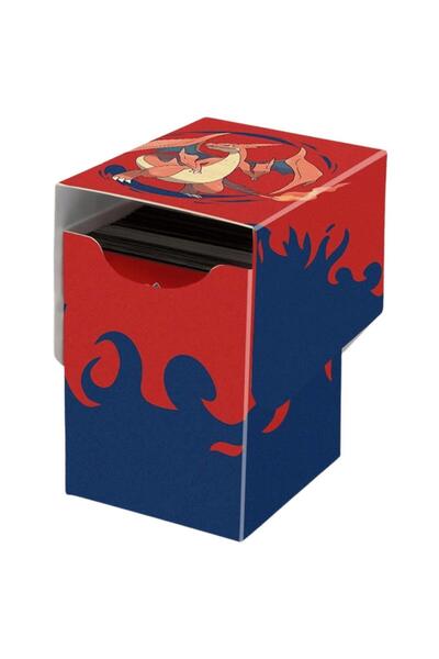 Ultra Pro Pokemon Mega Charizard Y Deck Box Flex 100+ Pokemon Card Compatible